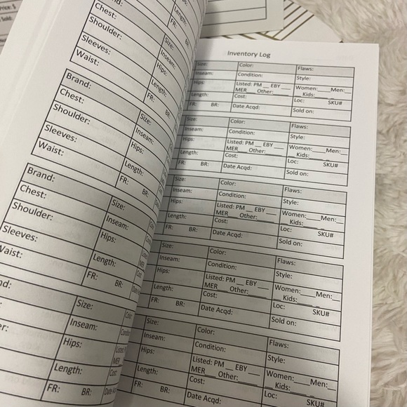 Reselling Logbook and Planner Inventory Book - Picture 4 of 11